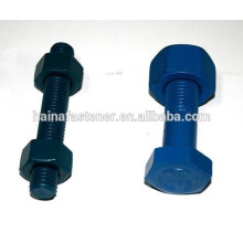 color plated carbon steel Threaded round Bar (DIN975,DIN976)